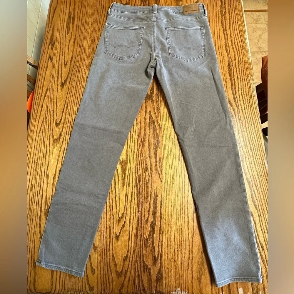 American Eagle Airflex+ Original Straight Jeans, 32x34 - Picture 5 of 7